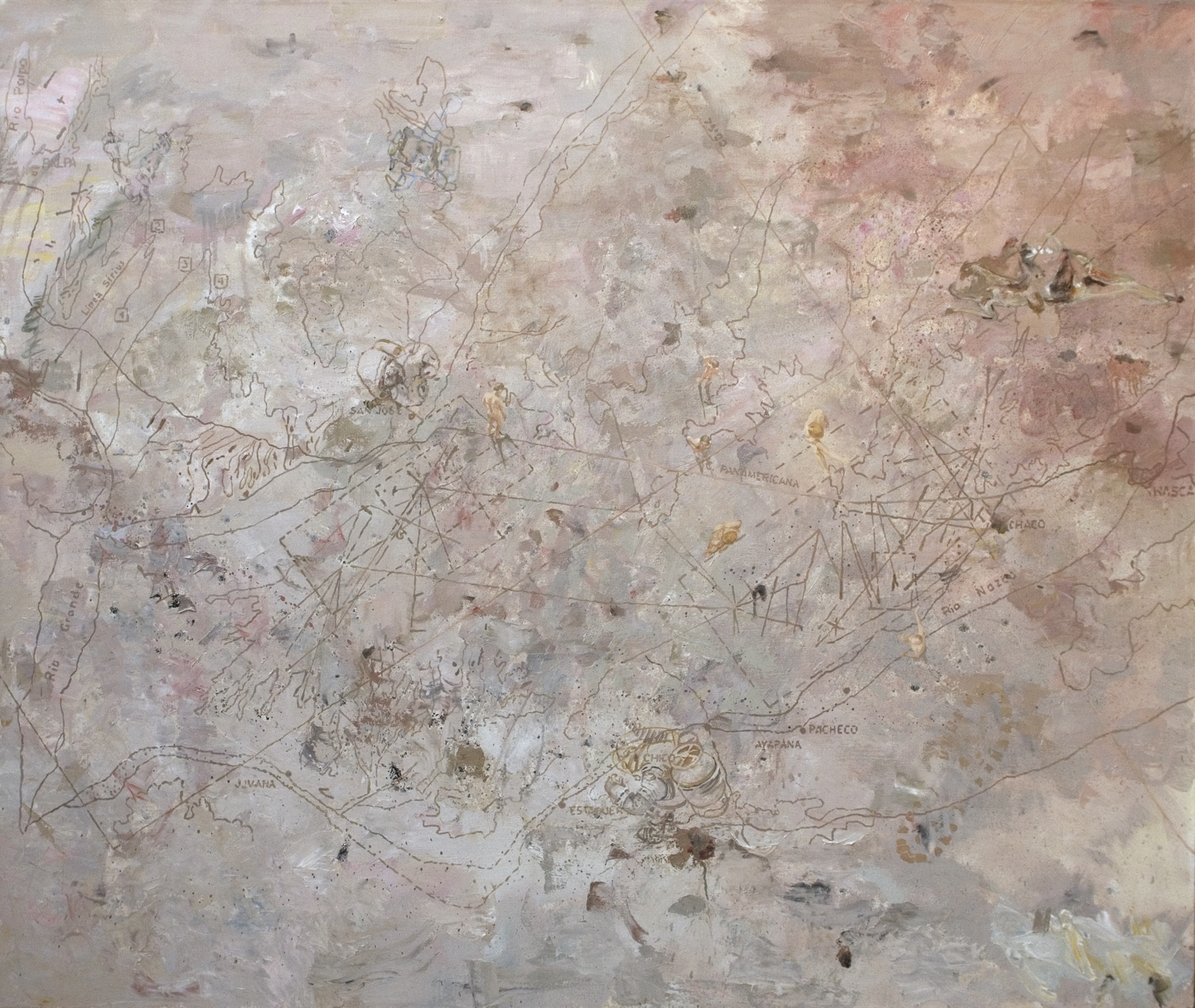 Westward from us, 2009, oil on canvas, 160 x 190 cm