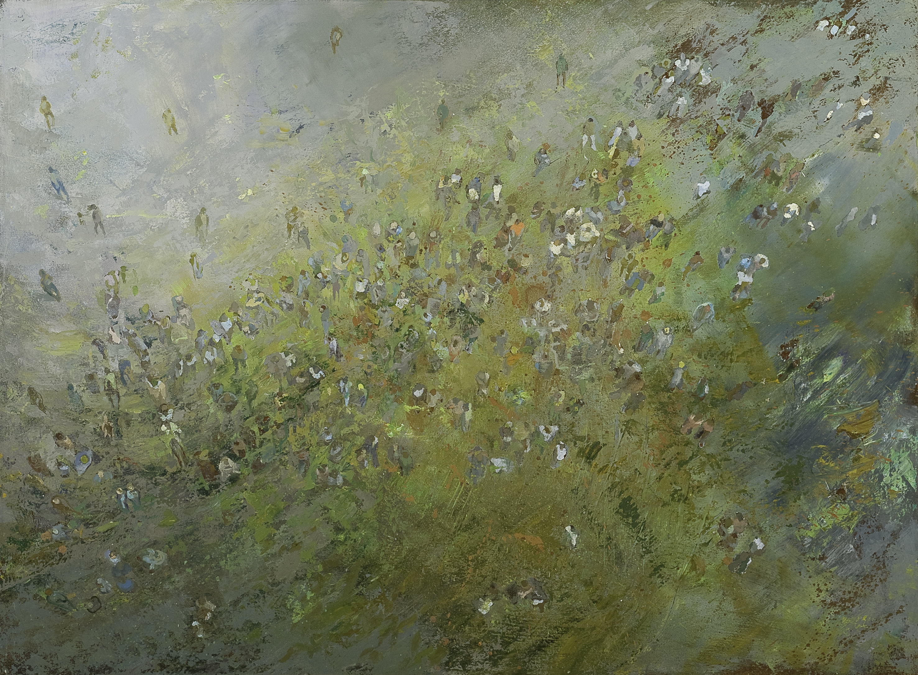 From Nowhere, 2011, oil on canvas, 140 x 170 cm