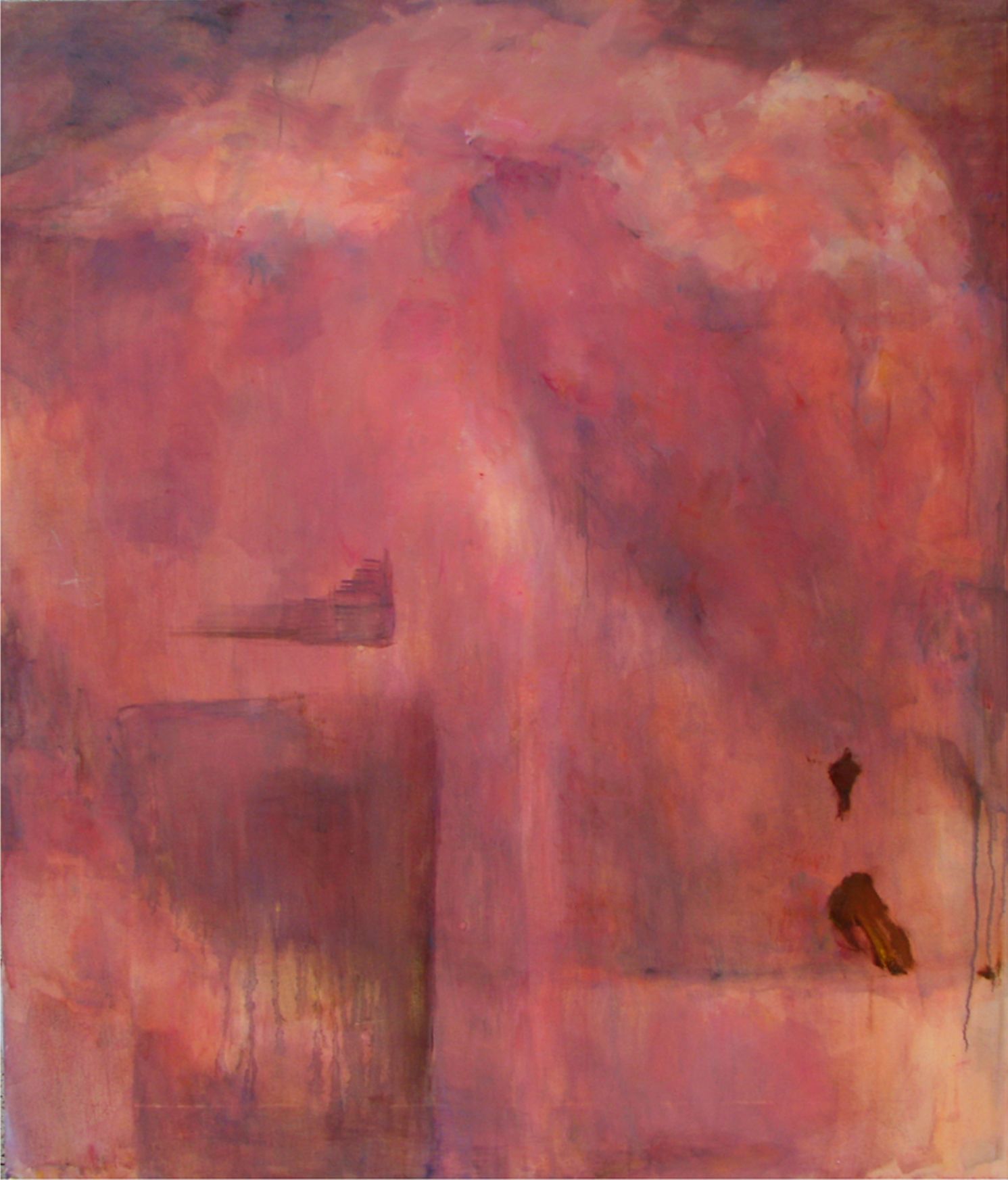 Inside, 2006, oil on canvas, 140 x 120 cm